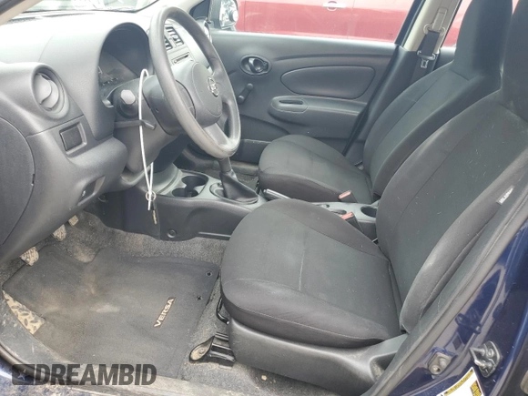 2014 Nissan Versa SV with VIN 3N1CN7AP2EL865682, listed as a Copart auction lot 55087765 with 208,703 mi miles and Salvage Title. Bid and sale history available at DreamBid. Image 7.