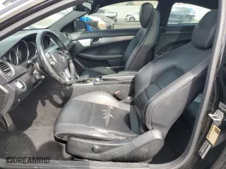 2012 Mercedes-Benz C-Class C 250 with VIN WDDGJ4HB8CF799459, listed as a Copart auction lot 46551745 with 0 mi miles and Salvage Title. Bid and sale history available at carsss.com. Image 7.