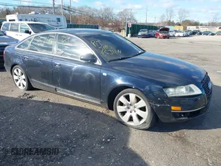 2005 Audi A6 with VIN WAUDG74F25N066402, listed as a IAAI auction lot 41597505 with 999,999 mi miles. Bid and sale history available at carsss.com. Image 1.