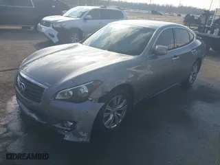 2012 Infiniti M37 with VIN JN1BY1AR6CM395578, listed as a IAAI auction lot 41445401 with 1 miles. Bid and sale history available at carsss.com. Image 16.
