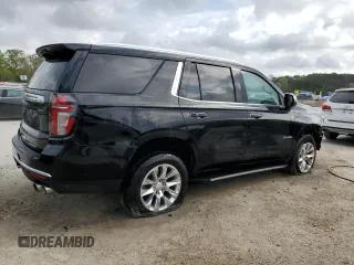 2023 Chevrolet Tahoe Premier with VIN 1GNSCSKD5PR330841, listed as a Copart auction lot 51292555 with 47,798 mi miles and Clean title. Bid and sale history available at DreamBid. Image 3.