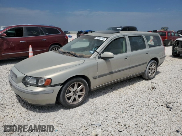 2002 Volvo V70 with VIN YV1SW58DX21183488, listed as a Copart auction lot 53701865 with 114,836 mi miles and Clean Title. Bid and sale history available at DreamBid. Image 1.