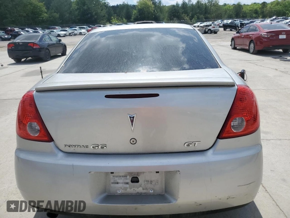 2008 Pontiac G6 GT with VIN 1G2ZH57N284210669, listed as a Copart auction lot 52417165 with 168,467 mi miles and Salvage title. Bid and sale history available at DreamBid. Image 6.