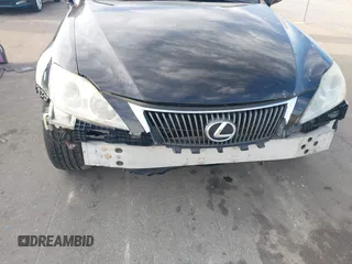 2009 Lexus IS 250 with VIN JTHCK262692030454, listed as a IAAI auction lot 41788536 with 171,635 mi miles and . Bid and sale history available at DreamBid. Image 6.