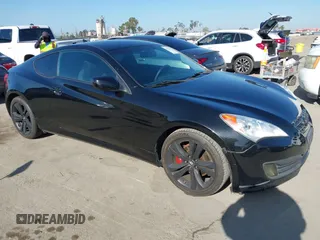 2011 Hyundai Genesis Coupe with VIN KMHHT6KD7BU059809, listed as a IAAI auction lot 42526929 with 150,482 mi miles and . Bid and sale history available at DreamBid. Image 1.