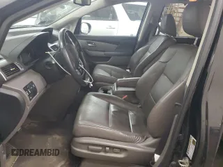 2015 Honda Odyssey EX-L with VIN 5FNRL5H62FB014772, listed as a Copart auction lot 55088925 with 144,152 mi miles and Salvage Title. Bid and sale history available at DreamBid. Image 7.