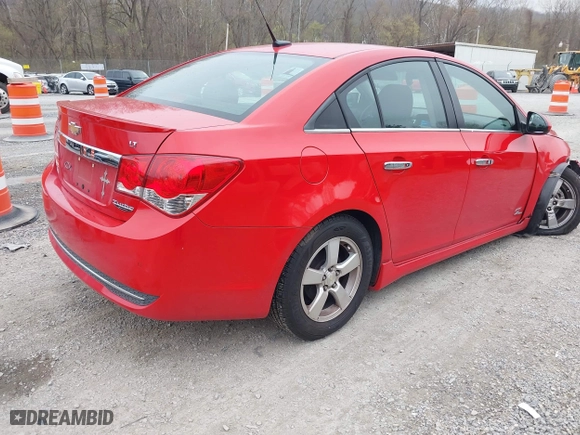 2012 Chevrolet Cruze LT w/1LT with VIN 1G1PF5SC7C7397440, listed as a IAAI auction lot 41944484 with 55,608 mi miles. Bid and sale history available at carsss.com. Image 4.