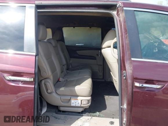 2014 Honda Odyssey EX-L with VIN 5FNRL5H64EB115536, listed as a IAAI auction lot 41997948 with Not Provided miles and . Bid and sale history available at carsss.com. Image 8.