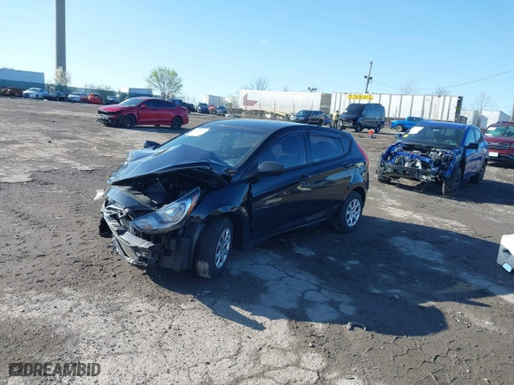 2014 Hyundai Accent GS with VIN KMHCT5AE0EU189319, listed as a IAAI auction lot 41985071 with 72,633 mi miles. Bid and sale history available at carsss.com. Image 17.