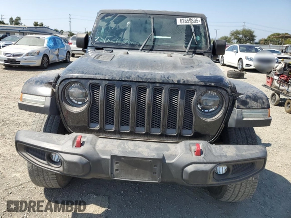 2018 Jeep Wrangler Unlimited Rubicon with VIN 1C4HJXFG1JW125326, listed as a Copart auction lot 62655395 with 33,920 mi miles and Clean title. Bid and sale history available at DreamBid. Image 5.
