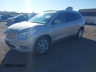 2014 Buick Enclave Leather with VIN 5GAKRBKD6EJ329850, listed as a IAAI auction lot 41851778 with 141,683 mi miles and . Bid and sale history available at DreamBid. Image 19.