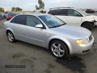 2005 Audi A4 1.8T with VIN WAUJC68EX5A065001, listed as a Copart auction lot 77533784 with 128,124 mi miles and Salvage Title. Bid and sale history available at carsss.com. Image 4.
