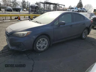 2017 Subaru Impreza Premium z VIN 4S3GKAD65H3623718, wystawiony jako Copart lot #45234335 z przebiegiem 79 690 mil mil oraz Szkoda całkowita • Salvage title. Historia ofert i sprzedaży dostępna na DreamBid. Obrazek 1.