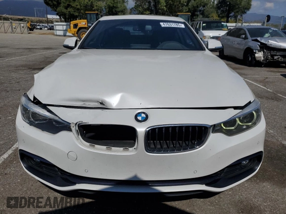 2019 BMW 4 Series 430i with VIN WBA4W3C51KAG91402, listed as a Copart auction lot 47631785 with 81,039 mi miles and Salvage Title. Bid and sale history available at carsss.com. Image 5.