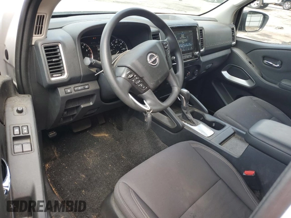 2022 Nissan Frontier S with VIN 1N6ED1CL5NN674089, listed as a Copart auction lot 71232204 with 23,768 mi miles and Salvage Title. Bid and sale history available at carsss.com. Image 8.