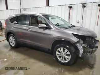 2013 Honda CR-V EX-L z VIN 5J6RM4H75DL024667, wystawiony jako Copart lot #45084285 z przebiegiem 78 436 mil mil oraz Szkoda całkowita • Salvage title. Historia ofert i sprzedaży dostępna na DreamBid. Obrazek 4.