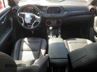 2020 Chevrolet Blazer RS with VIN 3GNKBKRS8LS551946, listed as a Copart auction lot 53561305 with 62,697 mi miles and Salvage title. Bid and sale history available at DreamBid. Image 8.