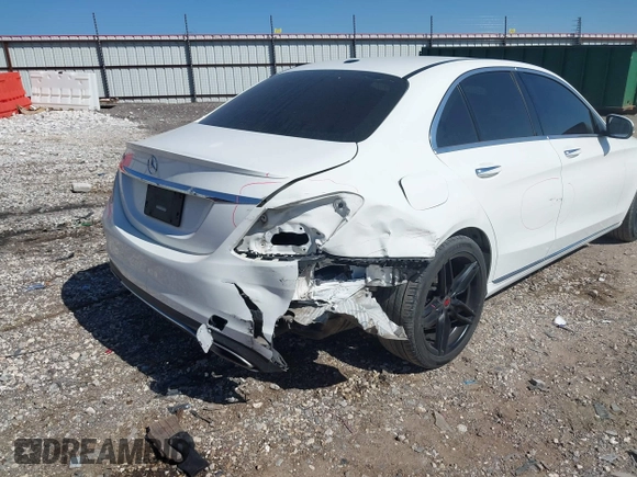 2018 Mercedes-Benz C 300 with VIN 55SWF4JB0JU262196, listed as a IAAI auction lot 41763838 with 98,948 mi miles and . Bid and sale history available at carsss.com. Image 6.