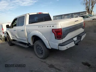 2015 Ford F-150 XLT with VIN 1FTEW1EG3FFB25676, listed as a Copart auction lot 46777815 with 80,803 mi miles and Salvage Title. Bid and sale history available at carsss.com. Image 2.