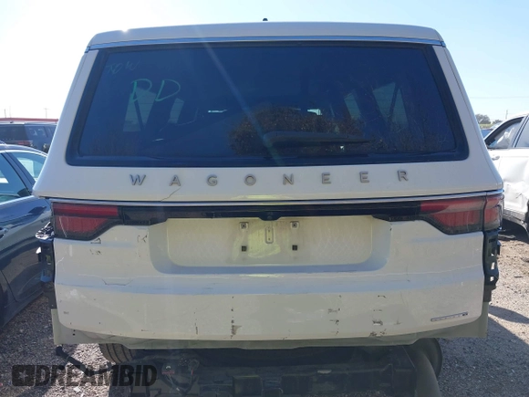 2024 Jeep Wagoneer Series II с VIN 1C4SJRBP6RS135179, выставлен на аукционе IAAI как лот 41689875 с пробегом 27 162 миль миль и . История ставок и продаж доступна на DreamBid. Изображение 17.