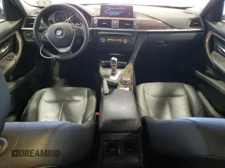 2015 BMW 3 Series 328i xDrive with VIN WBA3B5C5XFF962062, listed as a Copart auction lot 53622495 with 61,575 mi miles and Salvage Title. Bid and sale history available at carsss.com. Image 8.