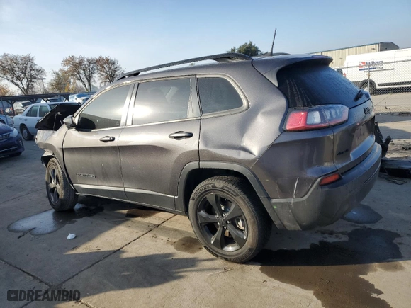 2021 Jeep Cherokee Altitude with VIN 1C4PJMLB3MD142258, listed as a Copart auction lot 84544974 with 0 mi miles and Salvage Title. Bid and sale history available at carsss.com. Image 2.
