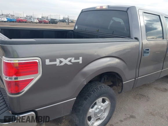 2009 Ford F-150 XL with VIN 1FTPW14V99KC52405, listed as a IAAI auction lot 41510394 with 166,245 mi miles. Bid and sale history available at carsss.com. Image 6.