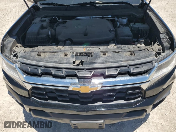 2021 Chevrolet Colorado 4WD LT with VIN 1GCGTCEN4M1216882, listed as a Copart auction lot 56245815 with 64,158 mi miles and Salvage title. Bid and sale history available at DreamBid. Image 11.