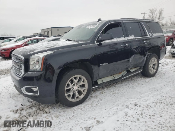 2018 GMC Yukon SLT Standard Edition with VIN 1GKS2DKC4JR358429, listed as a Copart auction lot 87167564 with 117,764 mi miles and Clean Title. Bid and sale history available at carsss.com. Image 1.