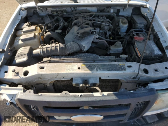2010 Ford Ranger with VIN 1FTLR1EE1APA12017, listed as a Copart auction lot 75311044 with 407,217 mi miles and Salvage Title. Bid and sale history available at DreamBid. Image 11.
