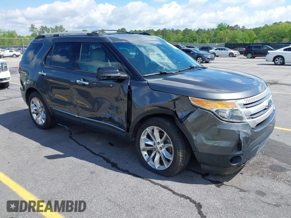 2015 Ford Explorer XLT with VIN 1FM5K8D89FGC34017, listed as a IAAI auction lot 42000904 with 164,374 mi miles and . Bid and sale history available at carsss.com. Image 1.