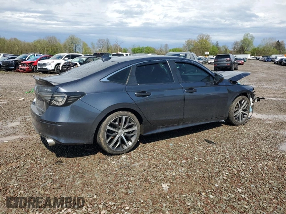 2022 Honda Civic Touring z VIN 2HGFE1F91NH304319, wystawiony jako Copart lot #55896485 z przebiegiem 56 476 mil mil oraz Szkoda całkowita • Salvage title. Historia ofert i sprzedaży dostępna na DreamBid. Obrazek 3.