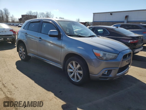 2012 Mitsubishi Outlander Sport SE with VIN JA4AR4AUXCZ004506, listed as a Copart auction lot 47519055 with 156,654 mi miles and Salvage Title. Bid and sale history available at carsss.com. Image 4.