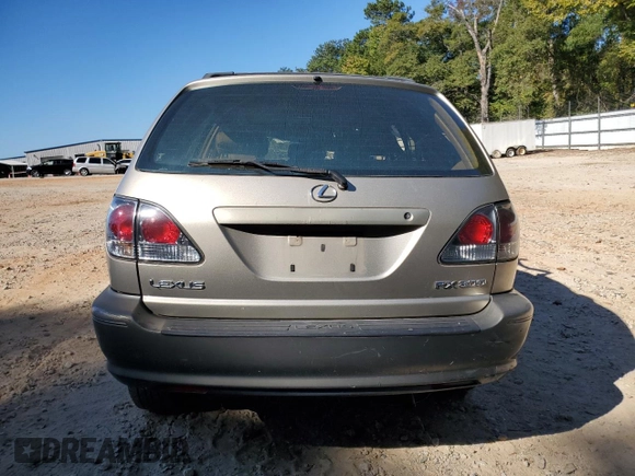 2003 Lexus RX 300 with VIN JTJGF10U430155240, listed as a Copart auction lot 76406564 with 0 mi miles and Salvage Title. Bid and sale history available at carsss.com. Image 6.