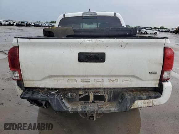 2017 Toyota Tacoma SR5 with VIN 5TFCZ5AN6HX113108, listed as a Copart auction lot 54338865 with Not provided miles and Salvage title. Bid and sale history available at DreamBid. Image 6.