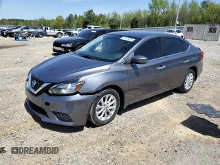 2019 Nissan Sentra SV with VIN 3N1AB7AP1KY443109, listed as a Copart auction lot 51638025 with 49,866 mi miles and Salvage Title. Bid and sale history available at DreamBid. Image 1.