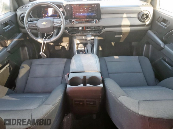 2023 Chevrolet Colorado 2WD Work Truck with VIN 1GCPSBEK5P1136711, listed as a Copart auction lot 65025115 with 29,219 mi miles and Salvage title. Bid and sale history available at DreamBid. Image 8.