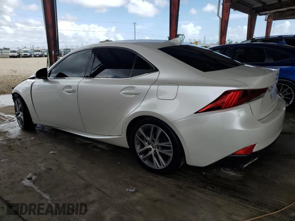 2020 Lexus IS 300 with VIN JTHAA1D21L5105655, listed as a Copart auction lot 79136904 with 47,111 mi miles and Non repairable. Bid and sale history available at DreamBid. Image 2.