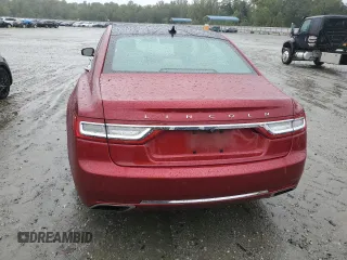 2019 Lincoln Continental Select with VIN 1LN6L9SK7K5606658, listed as a Copart auction lot 73371234 with 29,798 mi miles and Salvage Title. Bid and sale history available at carsss.com. Image 6.