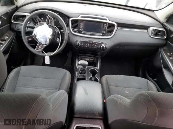 2019 Kia Sorento L with VIN 5XYPG4A37KG531610, listed as a Copart auction lot 54531895 with Not Provided miles and Salvage Title. Bid and sale history available at DreamBid. Image 8.