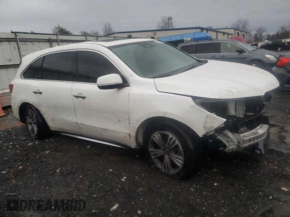 2020 Acura MDX with VIN 5J8YD4H33LL017313, listed as a Copart auction lot 83953704 with 132,961 mi miles and Salvage Title. Bid and sale history available at carsss.com. Image 4.