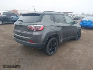 2020 Jeep Compass Latitude w/Sun/Safety Pkg with VIN 3C4NJCBB5LT105255, listed as a IAAI auction lot 41569662 with 108,307 mi miles. Bid and sale history available at carsss.com. Image 4.