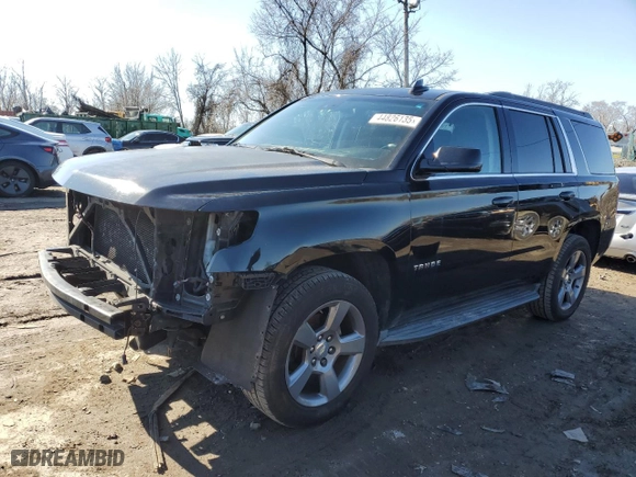 2016 Chevrolet Tahoe LS with VIN 1GNSKAKC3GR387849, listed as a Copart auction lot 44826135 with 287,159 mi miles and Salvage Title. Bid and sale history available at carsss.com. Image 1.