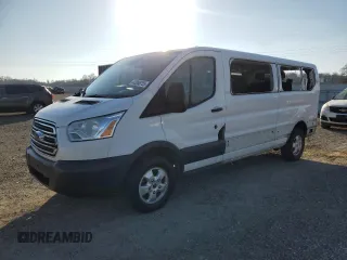 2017 Ford Transit XL with VIN 1FBZX2YM3HKA57609, listed as a Copart auction lot 42268755 with 187,823 mi miles and Salvage Title. Bid and sale history available at DreamBid. Image 1.