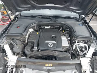 2019 Mercedes-Benz GLC with VIN WDC0G4KB5KF617793, listed as a IAAI auction lot 41916787 with 34,821 mi miles. Bid and sale history available at carsss.com. Image 10.