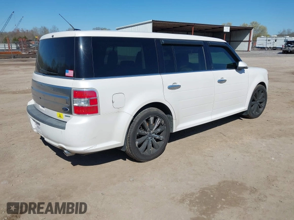 2013 Ford Flex Limited w/EcoBoost with VIN 2FMHK6DT9DBD28070, listed as a IAAI auction lot 41804017 with 156,423 mi miles. Bid and sale history available at carsss.com. Image 4.
