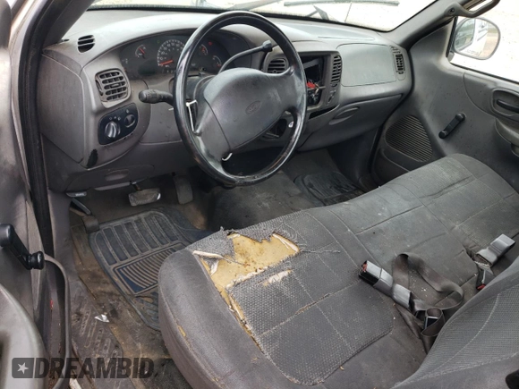 2001 Ford F-150 XL with VIN 3FTZF17201MA44310, listed as a Copart auction lot 73794104 with Not provided miles and Salvage title. Bid and sale history available at DreamBid. Image 8.