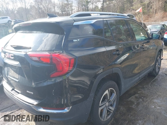 2020 GMC Terrain SLT with VIN 3GKALVEV8LL102204, listed as a IAAI auction lot 41480620 with 115,353 mi miles. Bid and sale history available at carsss.com. Image 4.