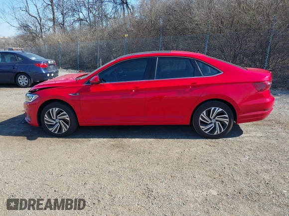 2021 Volkswagen Jetta SEL with VIN 3VWE57BU8MM049575, listed as a IAAI auction lot 41758670 with 60,470 mi miles and . Bid and sale history available at DreamBid. Image 15.