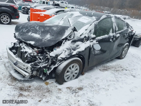 2019 Toyota Prius L Eco with VIN JTDKARFU9K3072837, listed as a IAAI auction lot 41303858 with 0 mi miles. Bid and sale history available at carsss.com. Image 21.